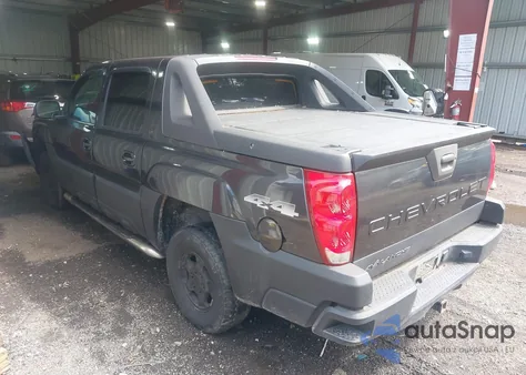 2005 Chevrolet Avalanche 1500 Lt из США, поврежденный, VIN 3GNEK12Z95G201228
